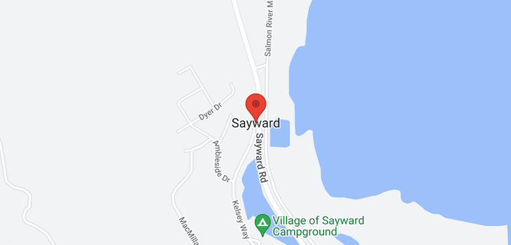 map of 794 SAYWARD ROAD